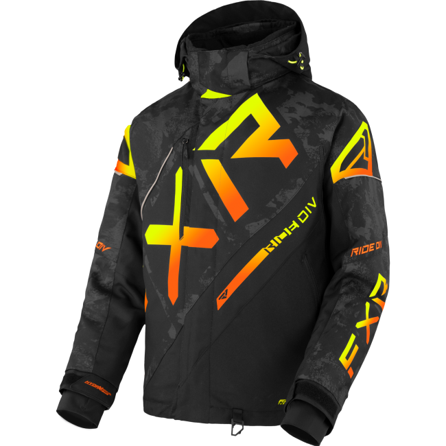 Geaca snow FXR CX Black Camo Inferno 23