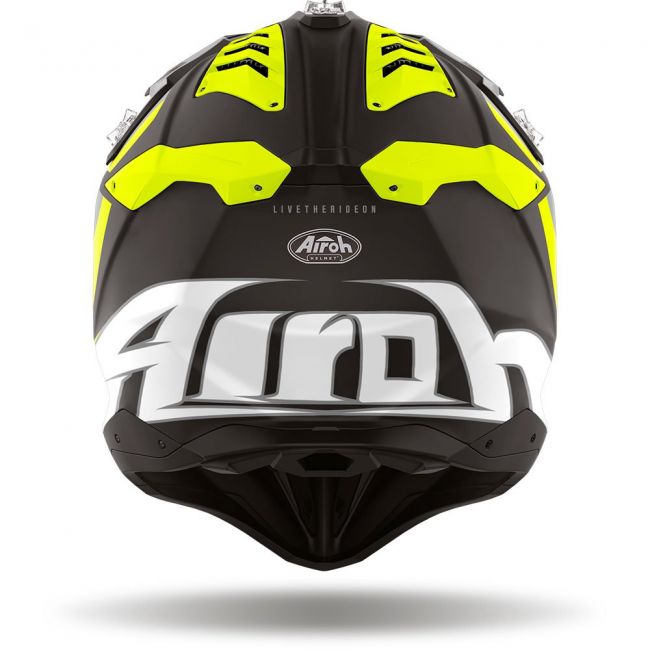 Casca Airoh Aviator 3 Glory Yellow Matt