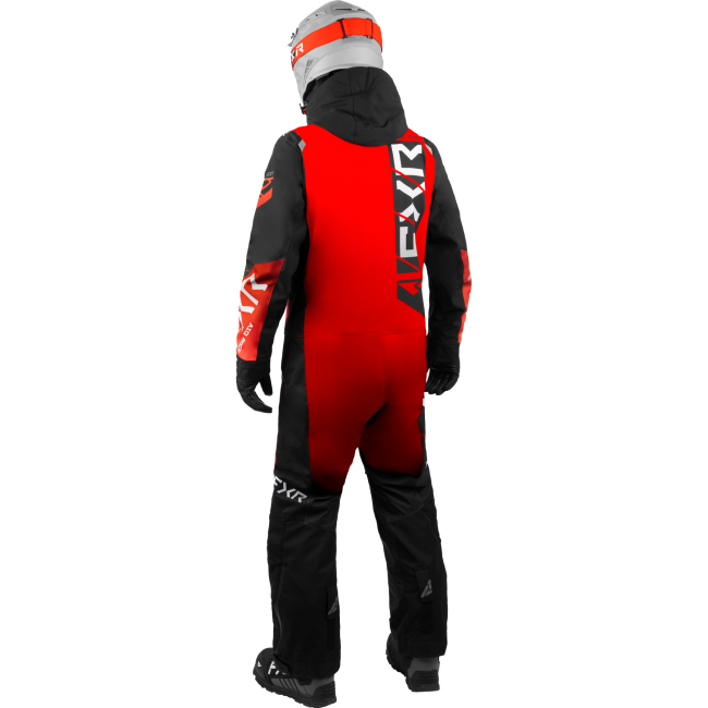 COMBINEZON SNOWMOBIL FXR RED FADE/BLACK HELIUM LITE MONOSUIT 23