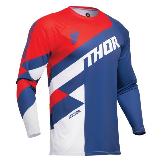 Tricou copii Thor Sector Checker Navy Red