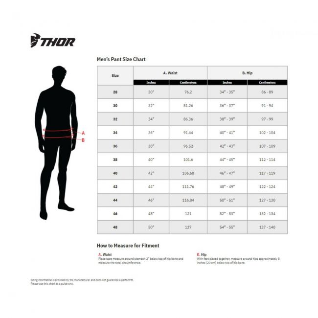 PANTALONI THOR TERRAIN OTB NEGRU