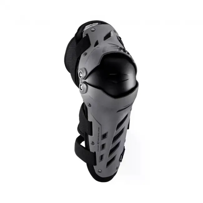 Genunchiere Leatt Dual Axis Forge Grey