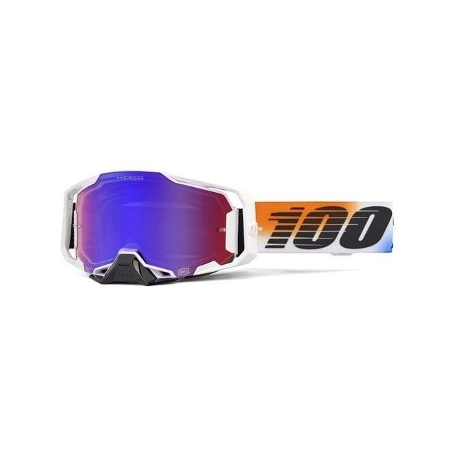 Ochelari 100% Armega Hiper United Red Blue Mirror