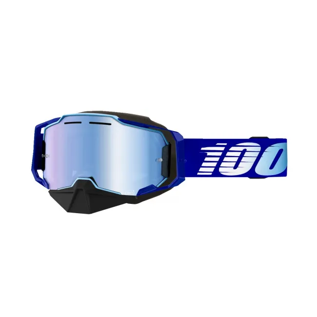 Ochelari 100% Armega Snow Royal Mirror Blue