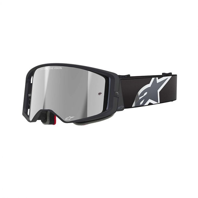 Ochelari Alpinestars Supertech Corp Black Grey Mirror Silver