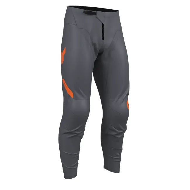 Pantaloni Thor Ridemode Menace Charcoal Orange