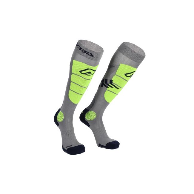 Sosete enduro Acerbis MX Impact Vented Grey Yellow