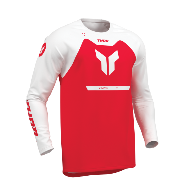 Tricou Thor Ridemode Menace Red White