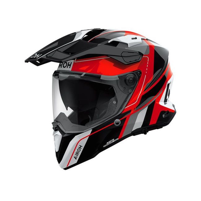 Cască Commander 2 SKIP Red Gloss