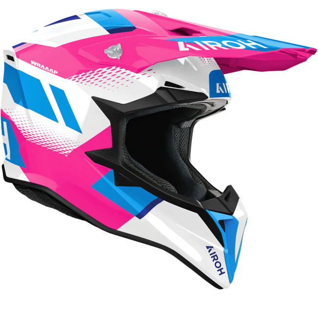 Casca Airoh Wraap Vision Pink Gloss