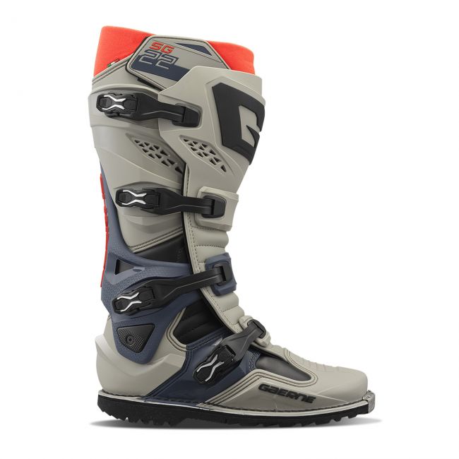 Cizme Gaerne SG22 Gore-Tex Enduro Rocky Sunset Grey Blue Orange
