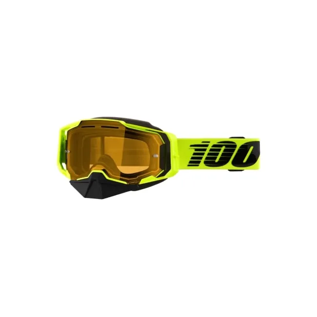 Ochelari 100% Armega Snow Nuclear Citrus Yellow