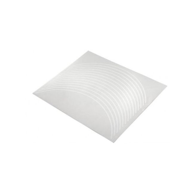 Set stickere janta fata spate White