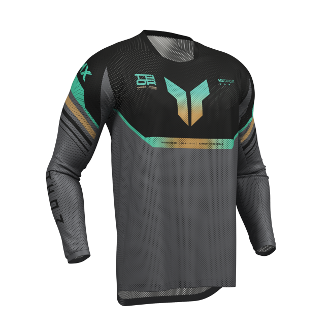 Tricou Thor Launchmode Air Raptor Black Charcoal