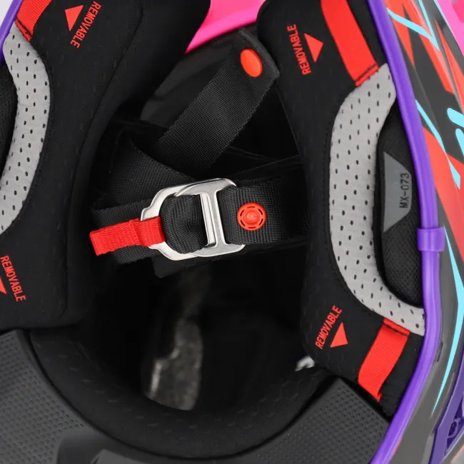 Casca Acerbis Airstrike-X Black Pink