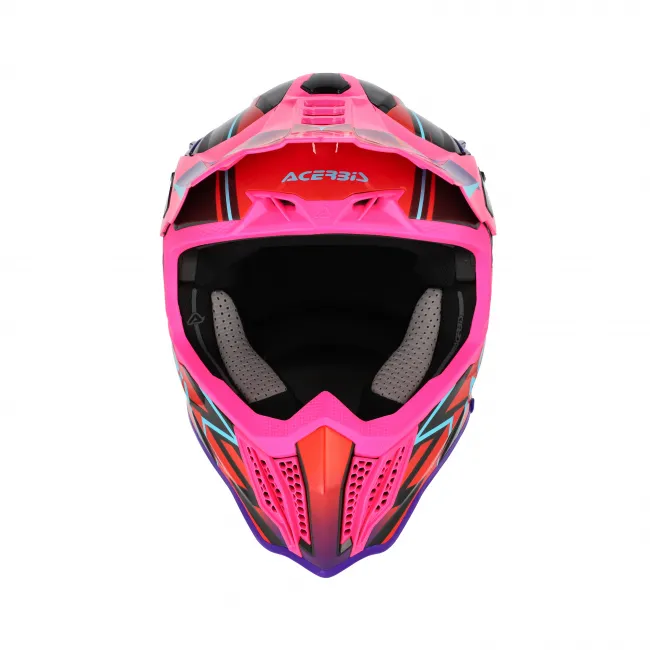 Casca Acerbis Airstrike-X Black Pink