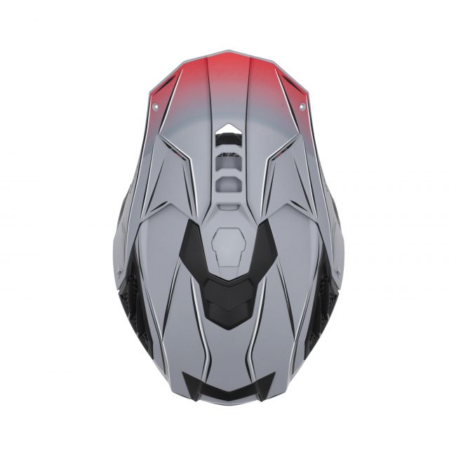 Casca Acerbis Airstrike-X Grey Red