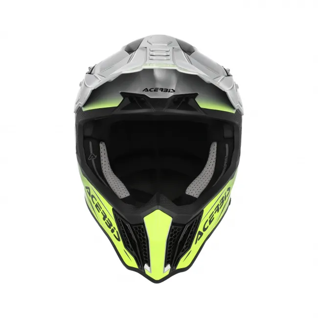 Casca Acerbis Airstrike-X Grey Yellow