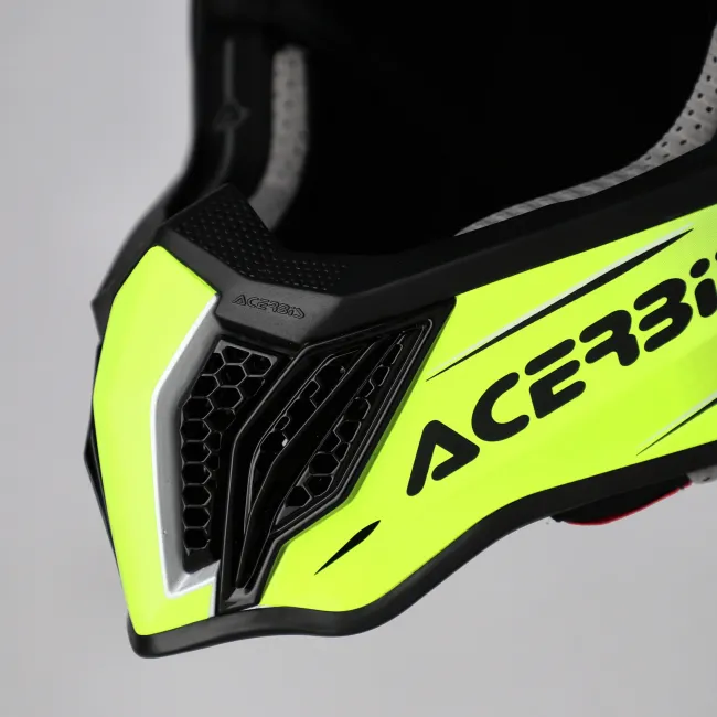 Casca Acerbis Airstrike-X Grey Yellow