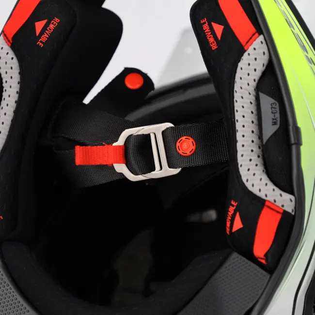 Casca Acerbis Airstrike-X Grey Yellow