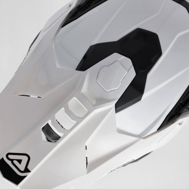 Casca Acerbis Airstrike-X White