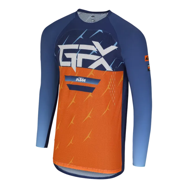 Tricou KTM GRAVITY-FX AIR JERSEY ORANGE/BLUE