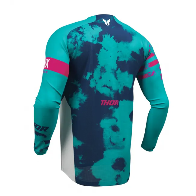 Tricou Thor Launchmode Bleach White Aqua