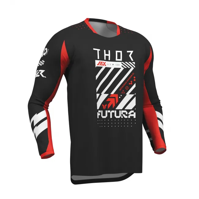 Tricou Thor Launchmode Futura Black Red