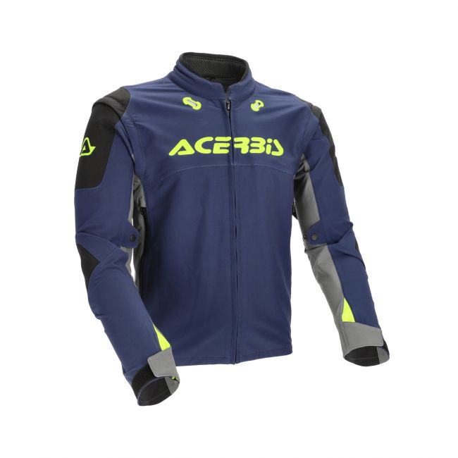 Geaca moto Rally Acerbis Race Blue Yellow