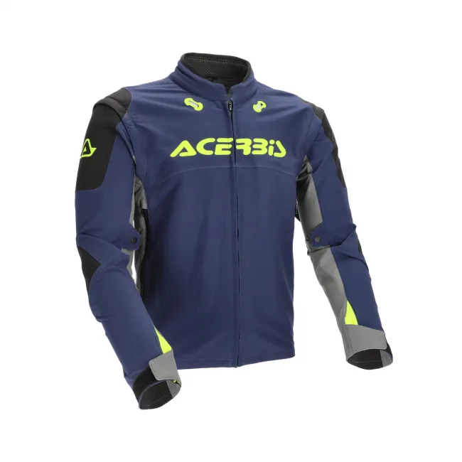 Geaca moto Rally Acerbis Race Blue Yellow