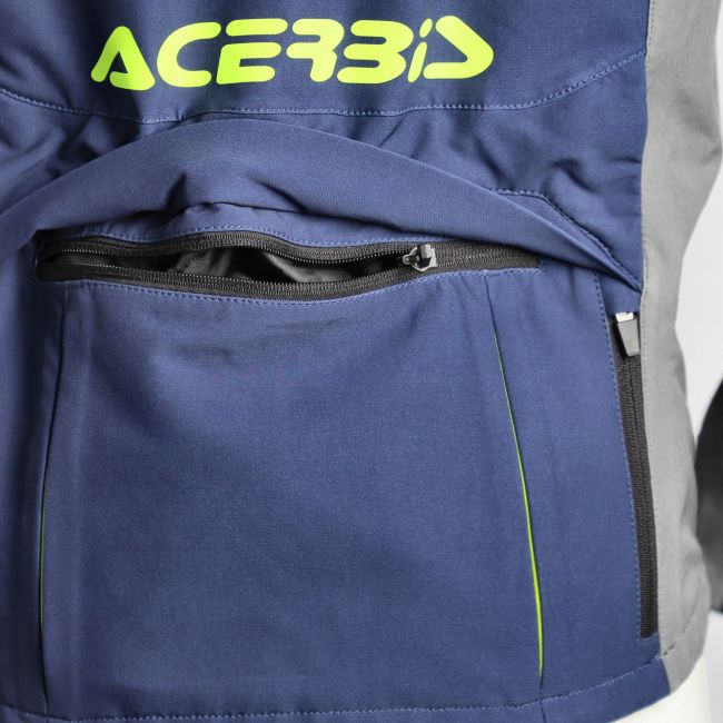 Geaca moto Rally Acerbis Race Blue Yellow
