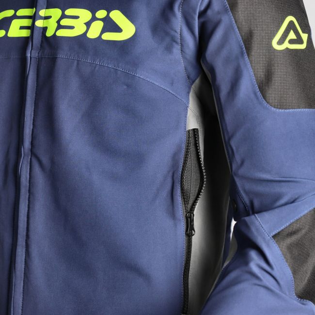 Geaca moto Rally Acerbis Race Blue Yellow