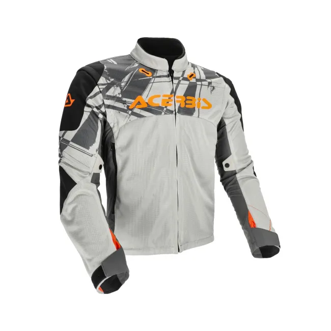 Geaca moto Rally Acerbis Race Mesh Orange Grey