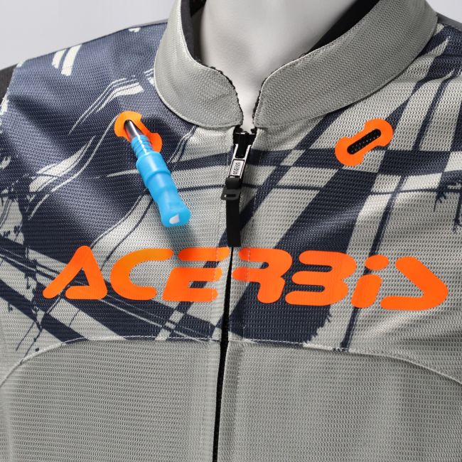 Geaca moto Rally Acerbis Race Mesh Orange Grey