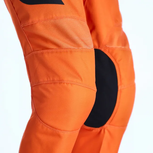 Pantaloni copii Acerbis MX Linear Black Orange