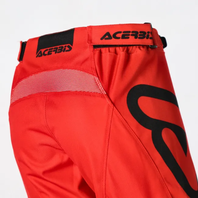 Pantaloni copii Acerbis MX Linear Black Red