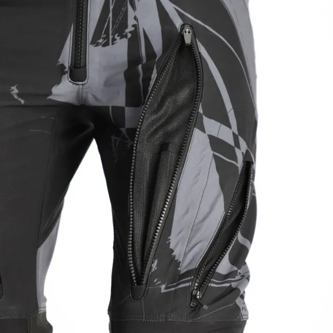 Pantaloni moto Rally Acerbis Race OVER Black Grey