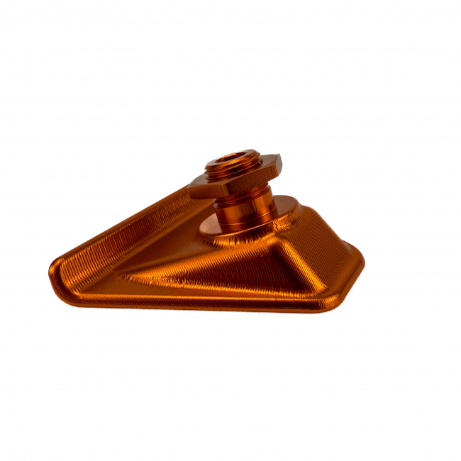 Placuta aluminiu montaj sa KTM 85/500 24-25 One Gripper Orange