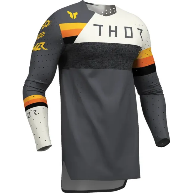 Tricou Thor Sportmode League Charcoal Vintage