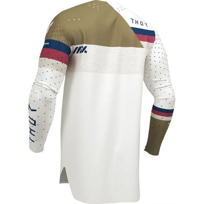 Tricou Thor Sportmode League White Copper
