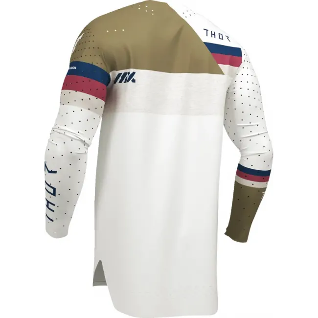 Tricou Thor Sportmode League White Copper