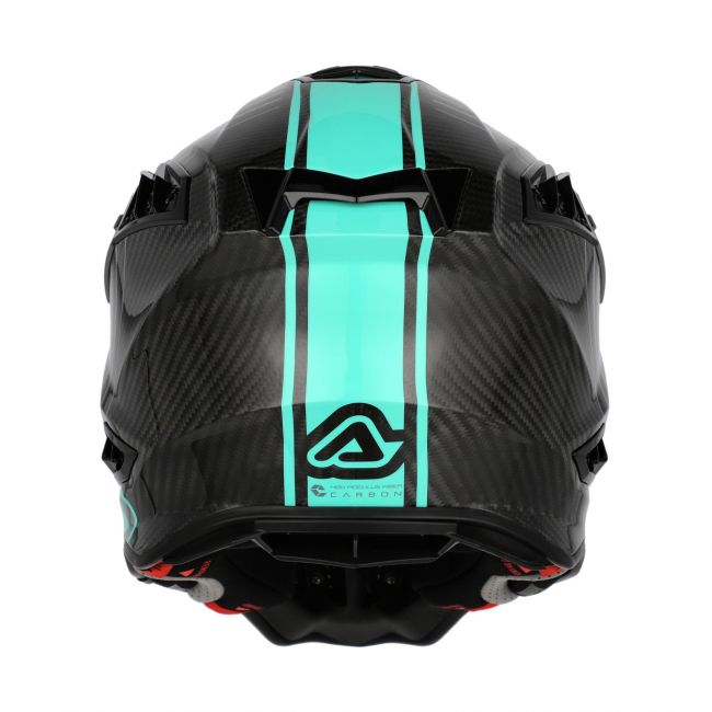 Casca carbon Acerbis Airstrike Turquoise