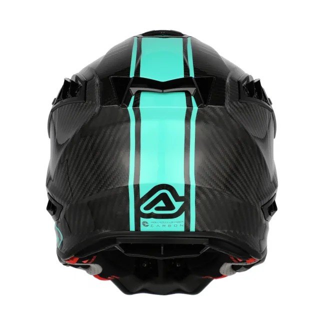Casca carbon Acerbis Airstrike Turquoise