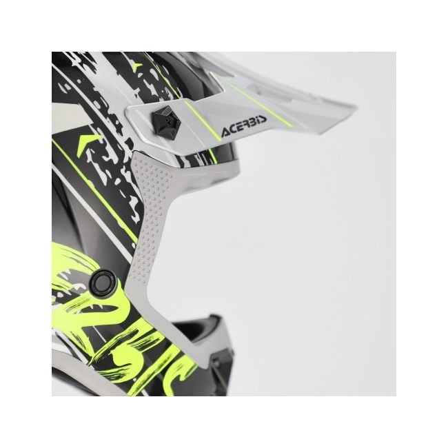 Casca copii Acerbis Profile Black Fluo Yellow