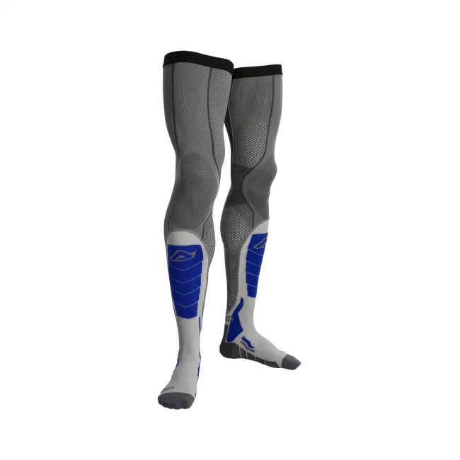 Ciorapi orteze/genunchiere Acerbis X-Leg Vented PRO Blue Grey