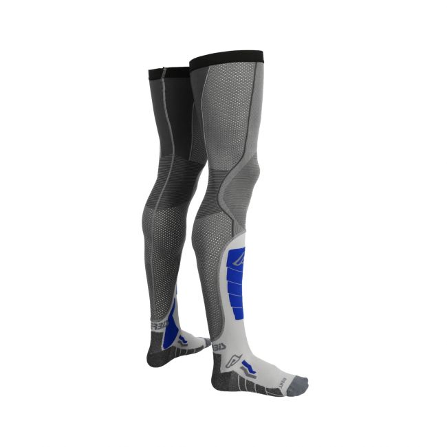 Ciorapi orteze/genunchiere Acerbis X-Leg Vented PRO Blue Grey
