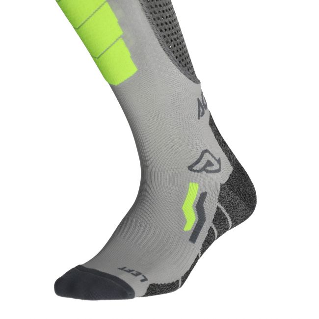 Ciorapi orteze/genunchiere Acerbis X-Leg Vented PRO Yellow Grey