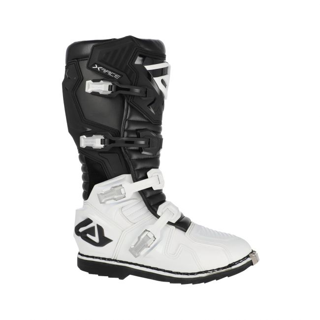 Cizme Acerbis X-Race White Black