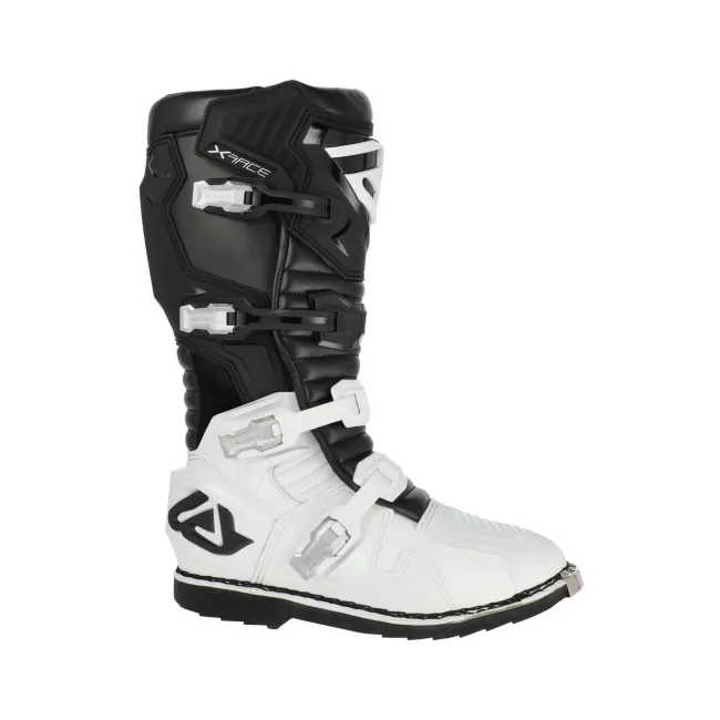 Cizme Acerbis X-Race White Black