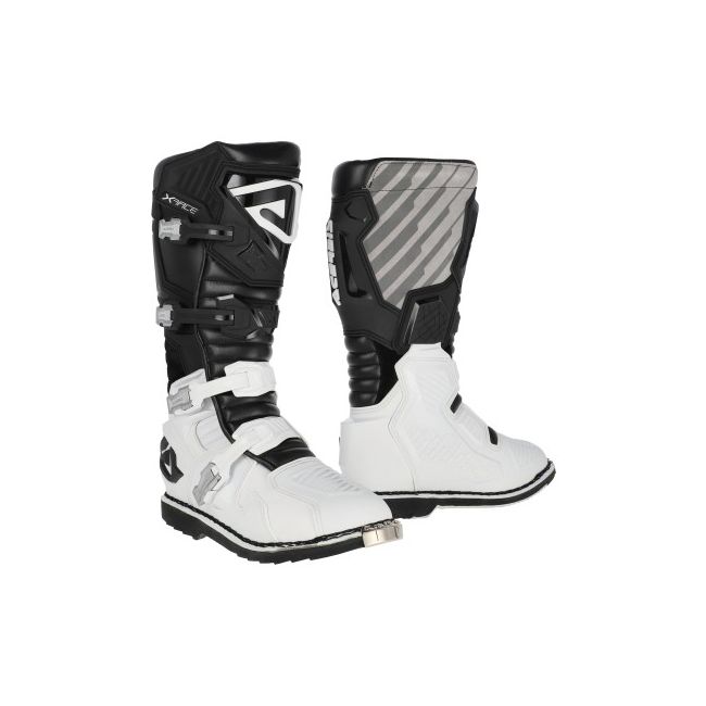 Cizme Acerbis X-Race White Black
